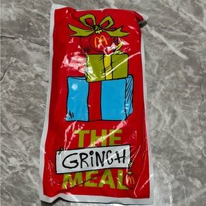 2025 McDONALD'S Grinch Socks Christmas Adult Happy Meal Blue